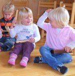 Kinder in der musikalischen Früherziehung in Münster